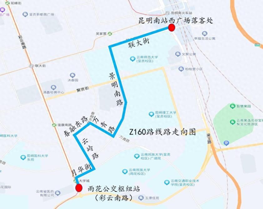 方便！下月起，昆明新开3条公交线路，位置在→