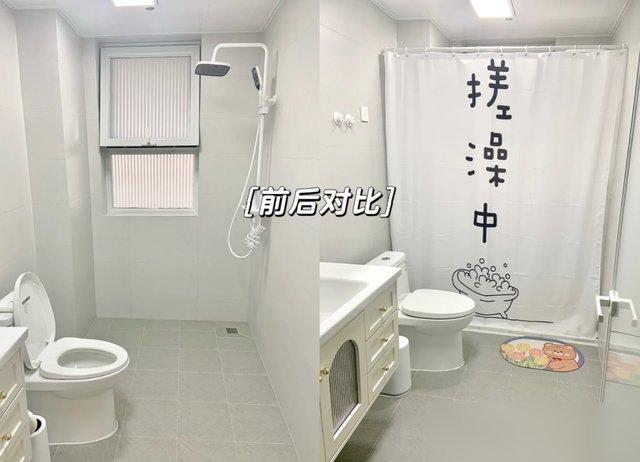 再装修,我一定要把这8个卫生间设计抄回家,少一个都不行(图21) 装修浴室效果图_卫生间双卫改造_悬空卫浴清洁神器