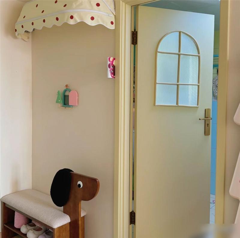 长沙姑娘的4㎡卫生间火了,因“太过小清新”走红,装修得太可爱(图5) 小卫生间改造技巧_装修浴室效果图_4平米卫生间设计