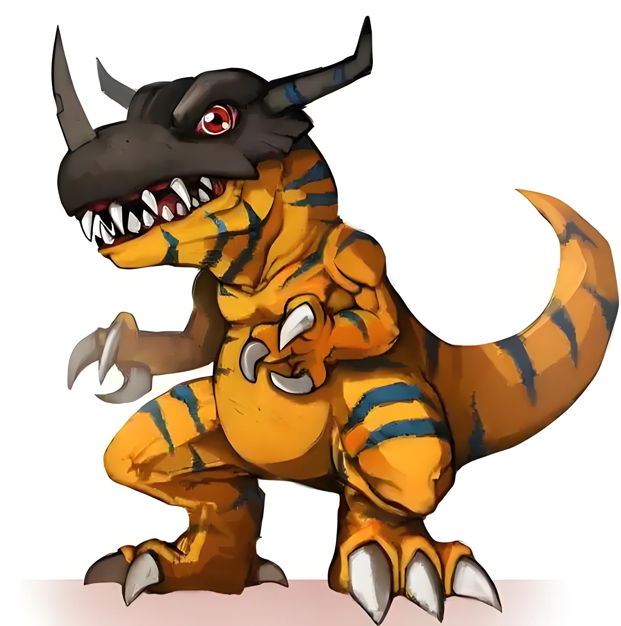 暴龙兽到底有多强?数码宝贝战力天花板全面解析!(图4) 数码宝贝战斗暴龙兽背后_数码宝贝暴龙兽家族进化路线_数码宝贝暴龙兽实力排行