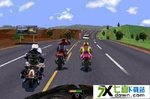 暴力摩托2008中文版下载 v1.0 电脑版(图3) 暴力摩托2008电脑版3