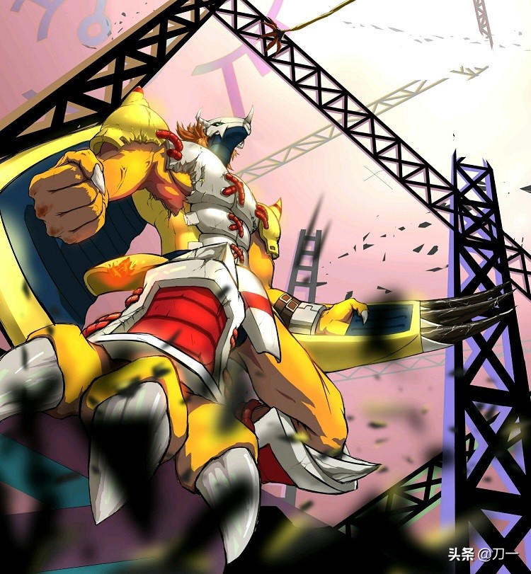 数码宝贝:战斗暴龙兽战绩并不耀眼,为什么它的人气却这么高?(图4) 战斗暴龙兽战绩分析_战斗暴龙兽人气原因_数码宝贝战斗暴龙兽背后