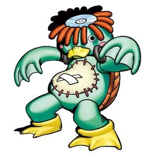 大师兄 ,师父被妖怪抓走了,盘点数码宝贝中沙悟净兽的进化流程(图5) 进化吧数码兽冥羊_沙悟净兽原型_沙悟净数码宝贝