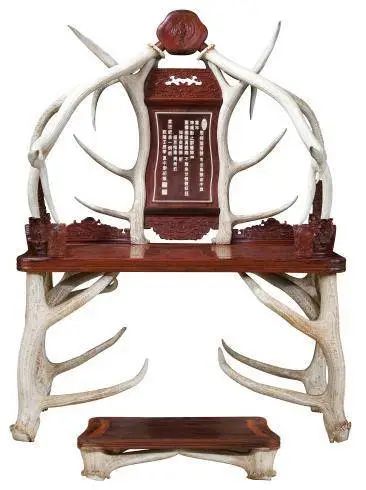 广东省工艺美术大师卢志江:入行30多年,将传统家具制作技艺发扬光大!(图3) 广东省工艺美术大师 卢艺鹿角椅制作技艺 非遗传承人_中国传统家具工艺