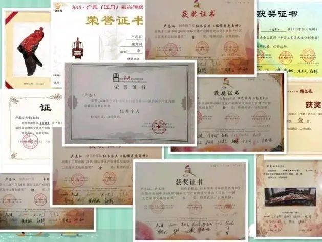 广东省工艺美术大师卢志江:入行30多年,将传统家具制作技艺发扬光大!(图5) 广东省工艺美术大师 卢艺鹿角椅制作技艺 非遗传承人_中国传统家具工艺