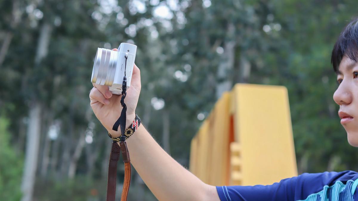 379元买双摄4K数码相机?松典DC218复古微单开箱测评(图5) 国产相机性价比推荐_数码相机维修点_松典DC218 4K数码相机