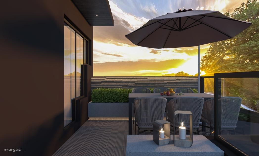 露天花园阳台设计四部曲