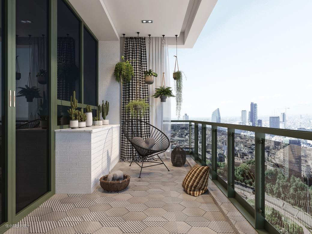 露天花园阳台设计四部曲(图2) 如何打造舒适露天阳台_露天阳台花园图片_露天阳台花园设计