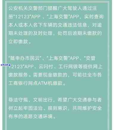 交通罚款缴费逾期了会怎样-交通罚款缴费逾期了会怎样处理(图9) 交通罚款逾期怎么交,如何解决交通罚款逾期问题?