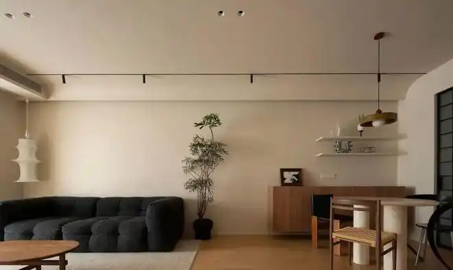 85平精装改温馨自然质感三室两卫，这个家美观不留卫生死角