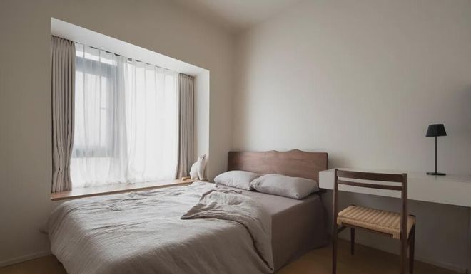 85平精装改温馨自然质感三室两卫,这个家美观不留卫生死角(图17) 客厅餐厅厨房硬装改动_深圳85平精装房改造_85平方三室一厅户型图