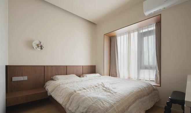 85平精装改温馨自然质感三室两卫,这个家美观不留卫生死角(图19) 深圳85平精装房改造_客厅餐厅厨房硬装改动_85平方三室一厅户型图