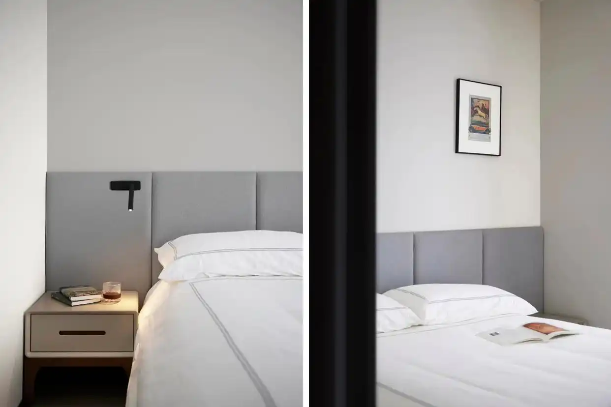 拥有自在“呼吸”感的85㎡小家,温润雅致且高级质感的居所!(图17) 现代风高级感家居_85平方三室一厅户型图_85平米小户型设计