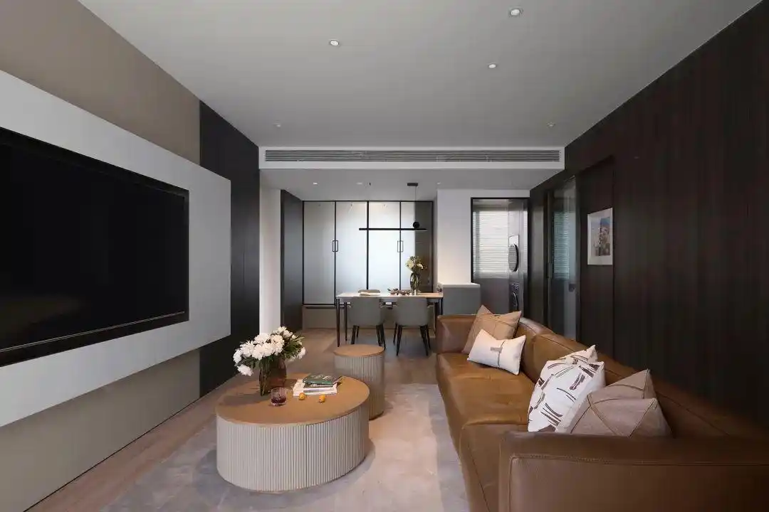 拥有自在“呼吸”感的85㎡小家,温润雅致且高级质感的居所!(图8) 85平米小户型设计_现代风高级感家居_85平方三室一厅户型图