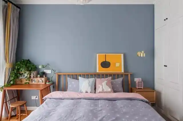 四川业主的个性三居室,85㎡空间清爽又优雅,充满自由氛围(图13) 现代小户型装修风格_85平方三室一厅户型图_85平米三居室设计