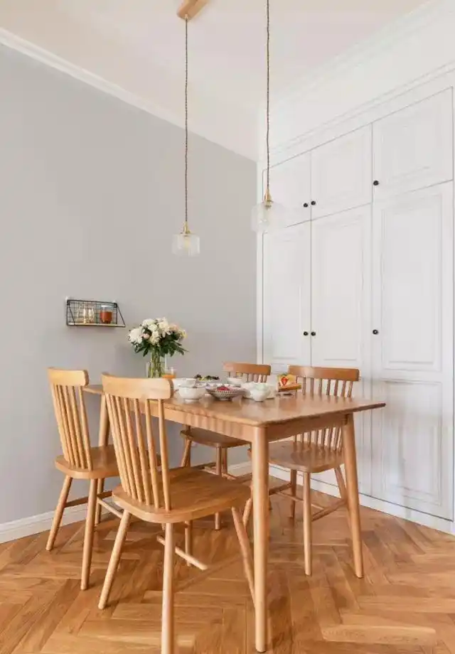 四川业主的个性三居室,85㎡空间清爽又优雅,充满自由氛围(图15) 现代小户型装修风格_85平米三居室设计_85平方三室一厅户型图