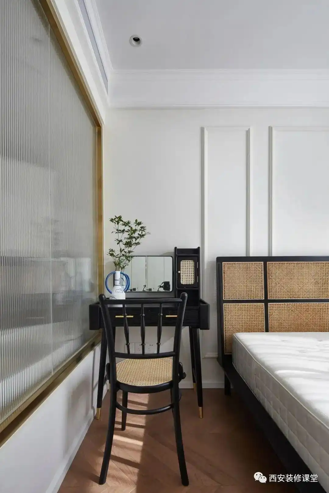 85㎡两室三口之家,暖色温馨宅(图13) 开放厨房设计_两室一厅改造_85平方三室一厅户型图