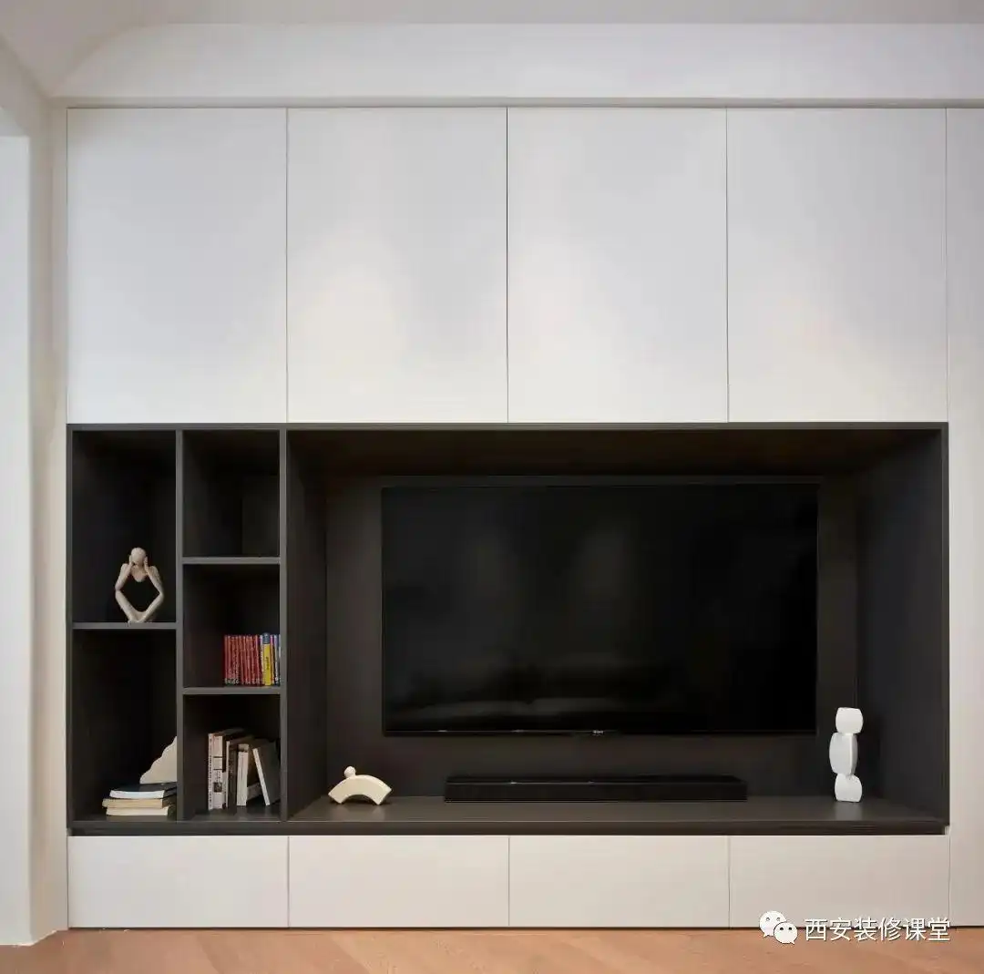 85㎡两室三口之家,暖色温馨宅(图7) 开放厨房设计_两室一厅改造_85平方三室一厅户型图