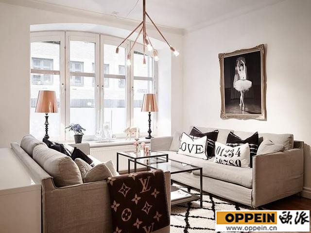 北欧极简吊顶装修效果图及案例(图3) 北欧极简吊顶装修效果图