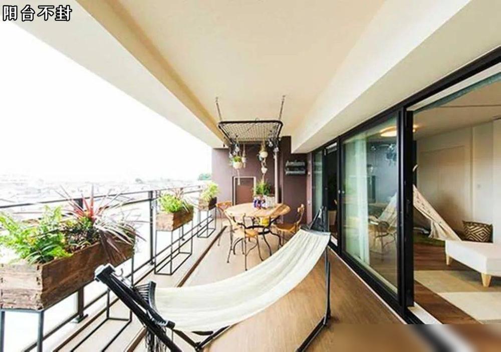 再封阳台,上半截不装推拉窗,打算用折叠窗,开扇面积大,通风好(图10) 阳台半折叠窗设计_阳台封不封的解决方案_阳台养花论坛