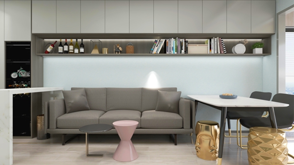 天衣无缝墙布:北欧风格和现代风格傻傻分不清?(图4) 天衣无缝墙布:北欧风格和现代风格傻傻分不清?