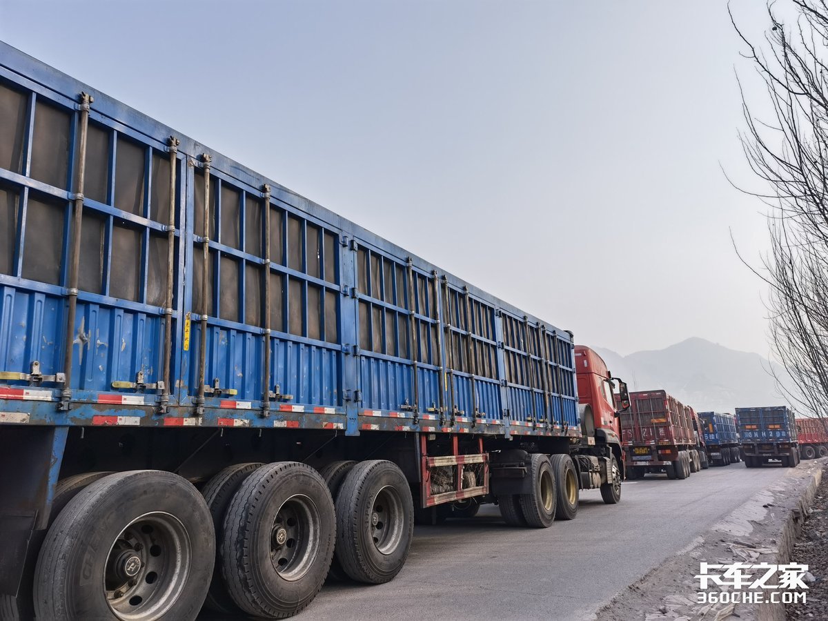 卡车运输全过程_拉煤货车_跟车体验