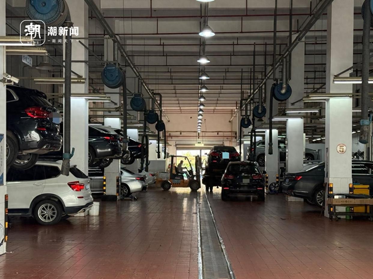 “泡水车上百台，维修得排队”台风过后，宁波汽车4S店和修理厂忙疯了