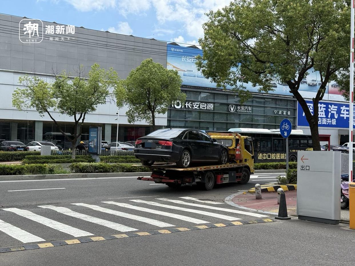 “泡水车上百台,维修得排队”台风过后,宁波汽车4S店和修理厂忙疯了(图4) 宁波汽车维修 泡水车定损流程 宁波汽车4S店维修预约_4s店售后接待工资多少