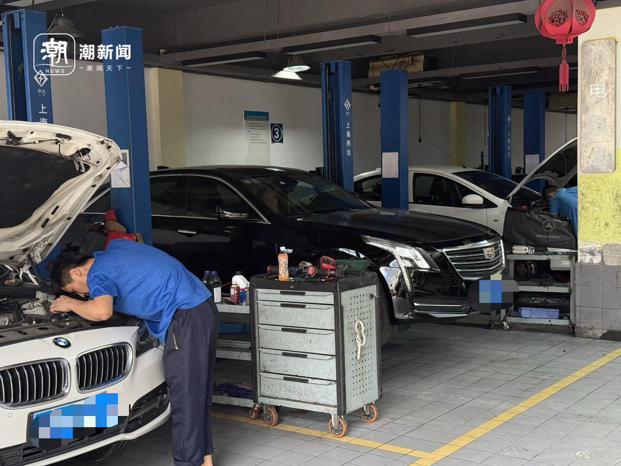 “泡水车上百台,维修得排队”台风过后,宁波汽车4S店和修理厂忙疯了(图7) 4s店售后接待工资多少_宁波汽车维修 泡水车定损流程 宁波汽车4S店维修预约