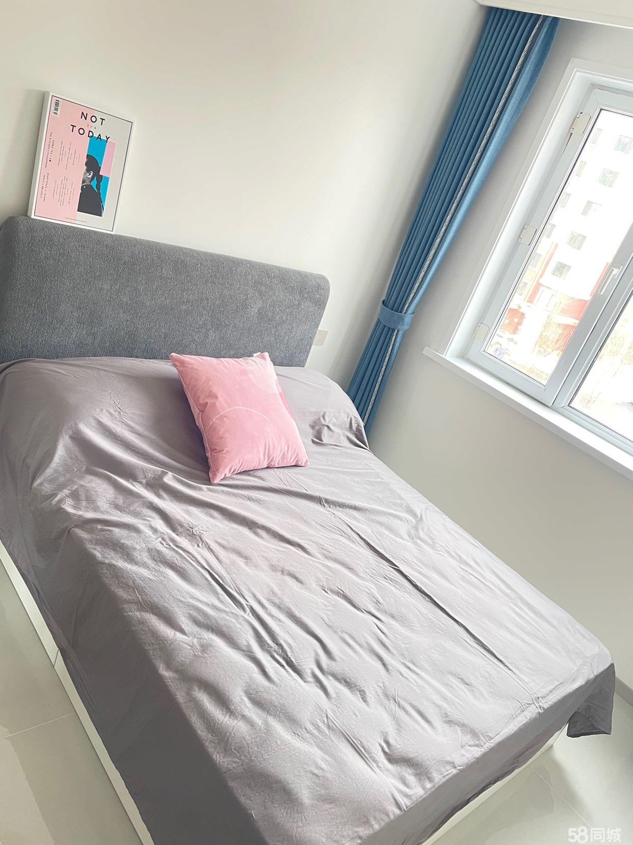 出租可月租押一付一 俊梅超市旁 佳大尚都 步梯四楼 两室一厅(图7) 佳木斯东风胜利公园东兴城H区 2室1厅1卫出租房源真实图片