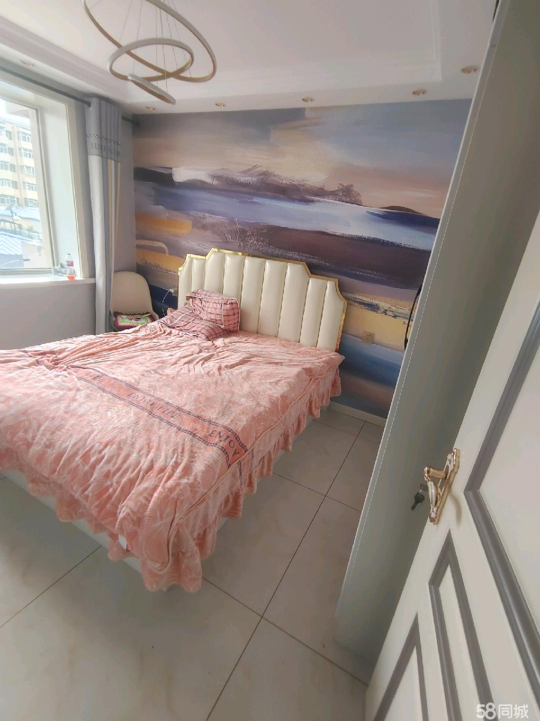 出租可月租押一付一 俊梅超市旁 佳大尚都 步梯四楼 两室一厅(图9) 佳木斯郊区新大润发火电社区 2室2厅1卫出租房源真实图片