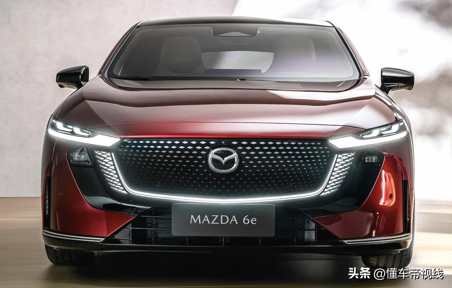 新车 | 国内售15.98万元起,马自达EZ-6纯电全球版将在泰国上市(图2) 马自达6e 欧洲市场版本 外观内饰设计_马自达2025新车_马自达6e 2025年上市 续航552公里