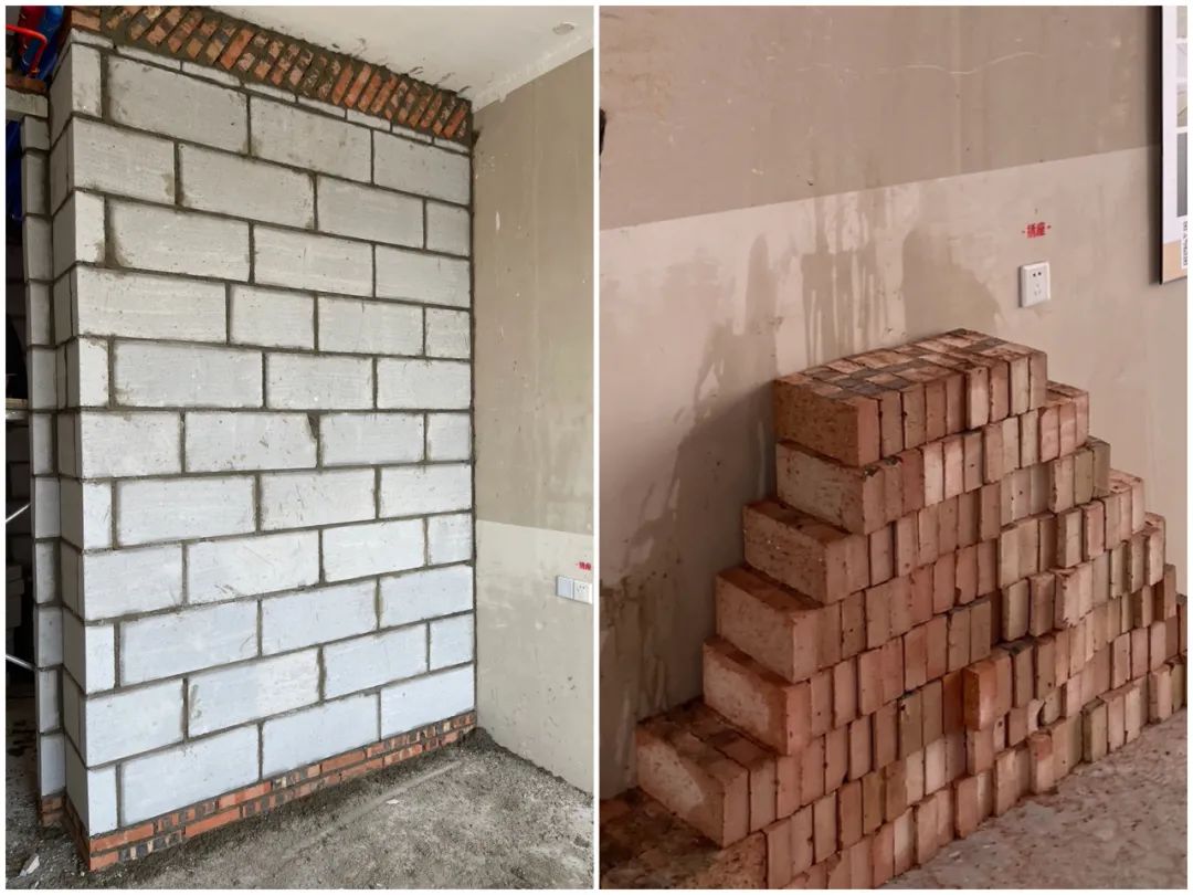 新建墙体种类多,如何选择不踩坑?附砖砌隔墙的施工验收标准(图4) 新建墙体材料选择_砖砌隔墙施工要点_轻钢龙骨吊顶隔墙