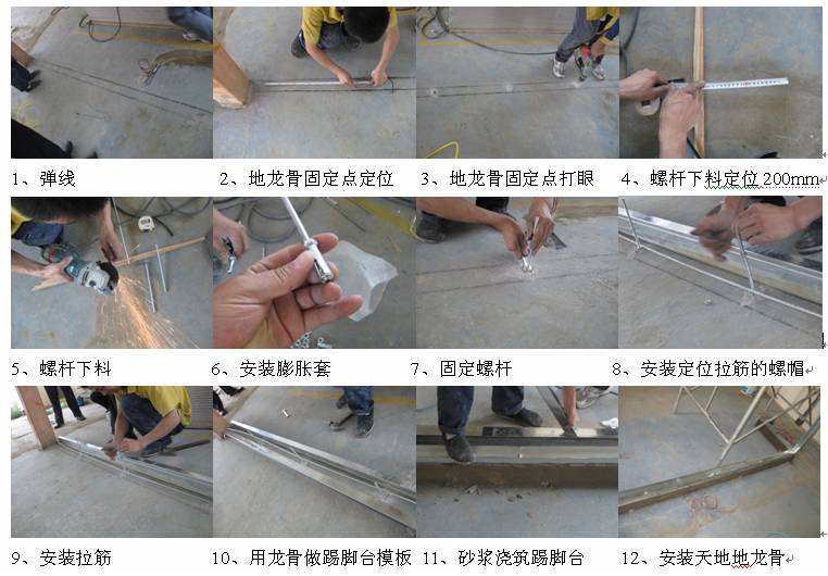 隔墙轻钢龙骨没有这样做,赶紧叫工人师傅停工(图9) 轻钢龙骨吊顶隔墙_轻钢龙骨隔墙施工_文成隔墙工艺详解