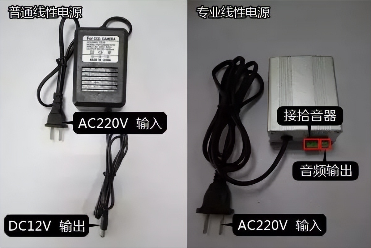 网络摄像机拾音器知识及安装教程(图12) 网络摄像机接拾音器_四路硬盘录像机怎么接五路摄像机_拾音器接线方法