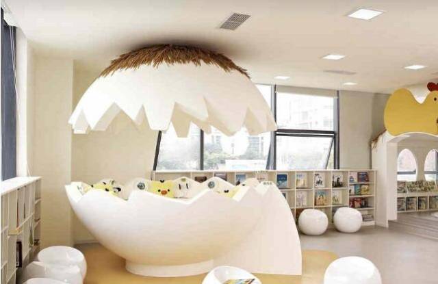 幼儿园装修设计效果图,学习原来可以如此简单快乐(图4) 幼儿园装修设计效果图_家装效果图设计_教室布置墙面设计