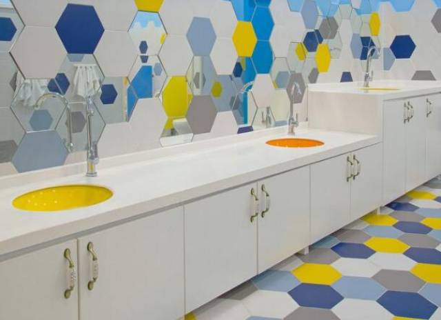 幼儿园装修设计效果图,学习原来可以如此简单快乐(图5) 幼儿园装修设计效果图_教室布置墙面设计_家装效果图设计