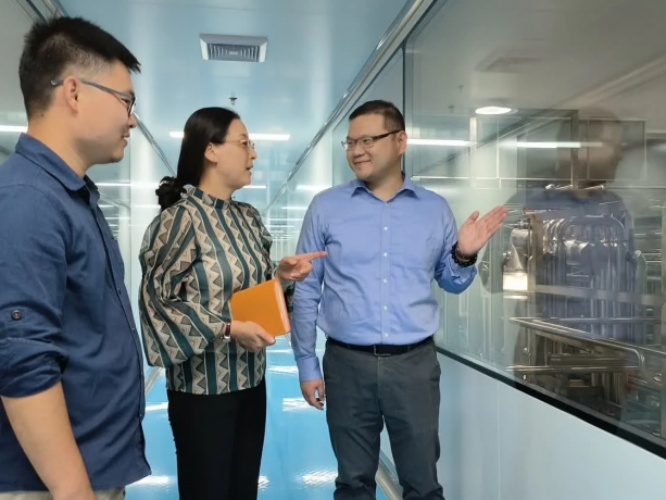 江苏如东:勇当数字化转型“排头兵” 跑出高质量发展“加速度”(图3) 江苏戴南科技园区_如东经济开发区 智能制造车间 江苏晶利恒半导体科技有限公司