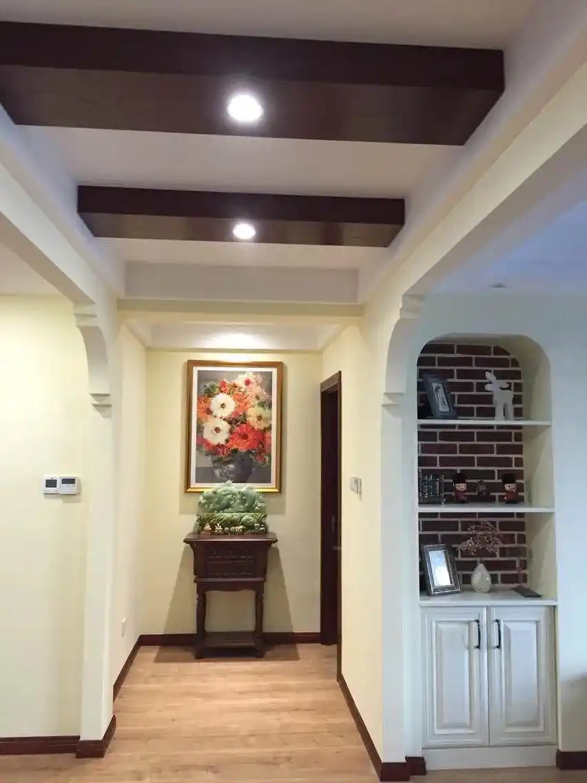 8种走廊吊顶造型设计,准备装修的进来,看完再装也不晚!(图16) 走廊天花造型设计_过道二级吊顶效果图_走廊吊顶设计