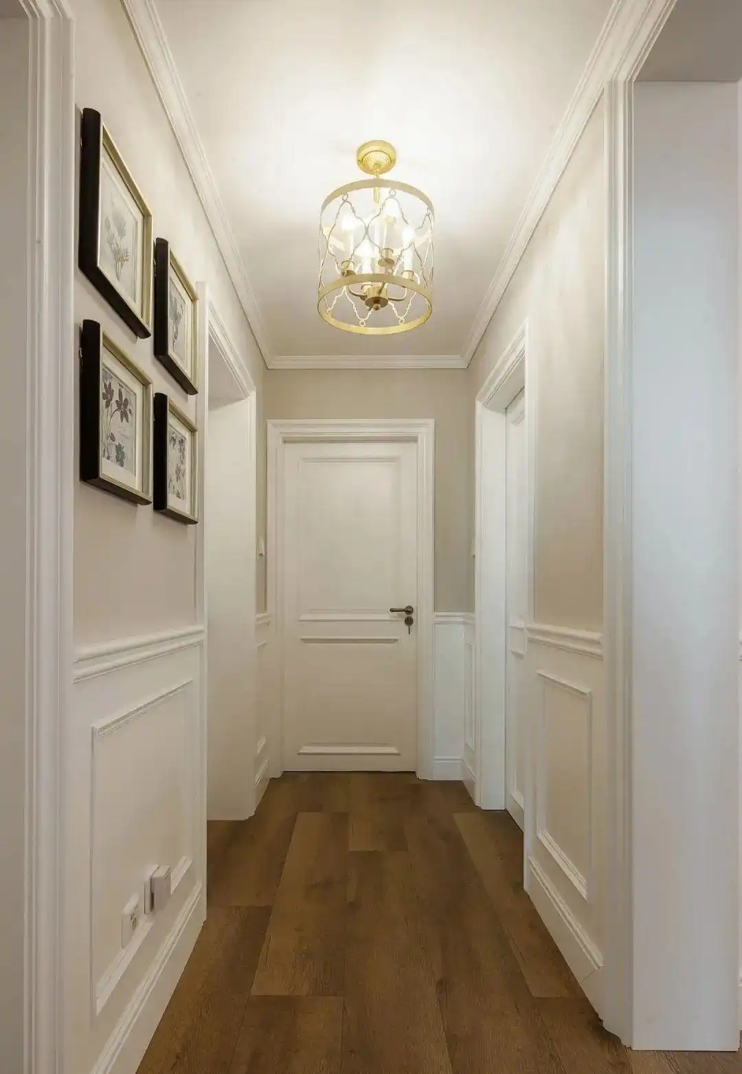 8种走廊吊顶造型设计,准备装修的进来,看完再装也不晚!(图20) 过道二级吊顶效果图_走廊天花造型设计_走廊吊顶设计