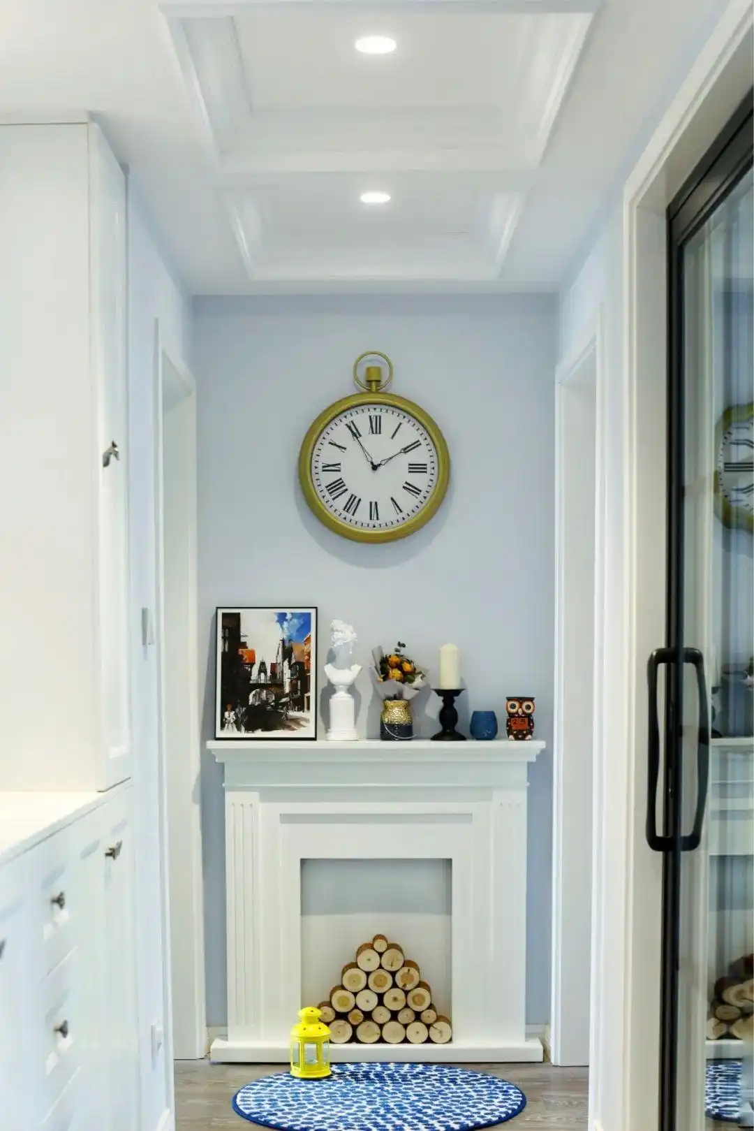 8种走廊吊顶造型设计,准备装修的进来,看完再装也不晚!(图3) 走廊天花造型设计_过道二级吊顶效果图_走廊吊顶设计