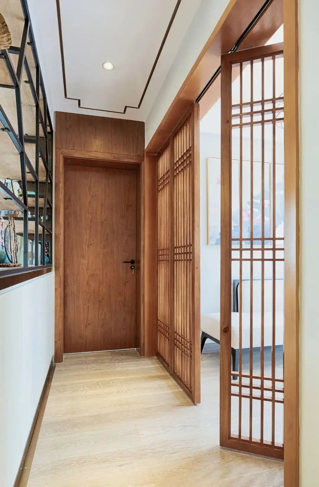 8种走廊吊顶造型设计,准备装修的进来,看完再装也不晚!(图22) 过道二级吊顶效果图_走廊天花造型设计_走廊吊顶设计