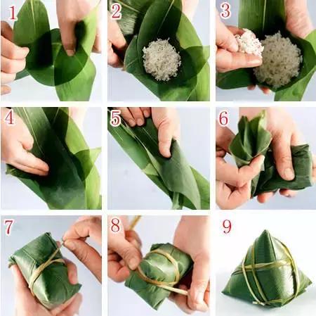 【实用】用饮料瓶就可以包粽子,你绝对想不到!一学就会(图3) 包粽子的窍门_包粽子技巧_不同形状粽子包法