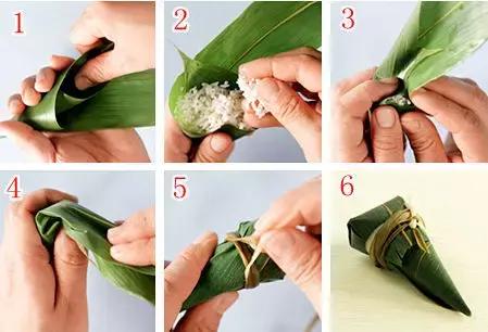 粽子的不同包法,你绝对想不到!一学就会!(图12) 包粽子技巧_包粽子的窍门_不同形状粽子包法