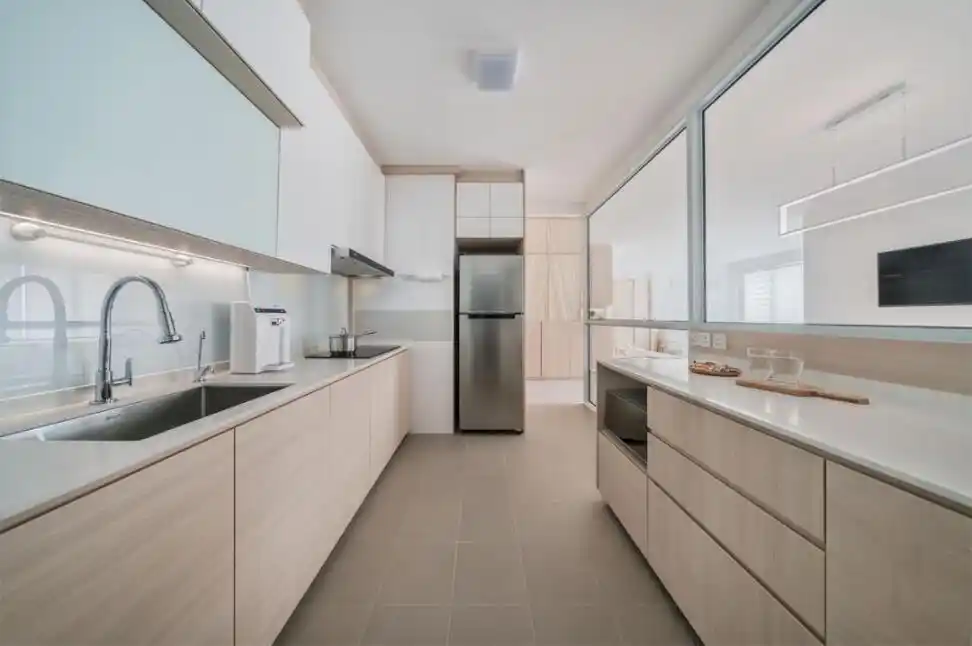 小户型把客厅装对了,整个家都宽敞不少,自己没想法,那就照着学(图6) 小户型客厅装饰效果图_小户型客餐厅布局优化_客餐厅开放式布局设计