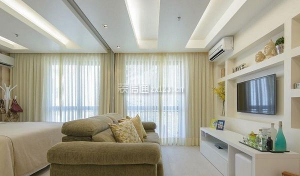 10平米客厅怎么装修?10平米客厅装修效果图(图8) 小户型客厅设计方法_10平米客厅装修技巧_小户型客厅装饰效果图