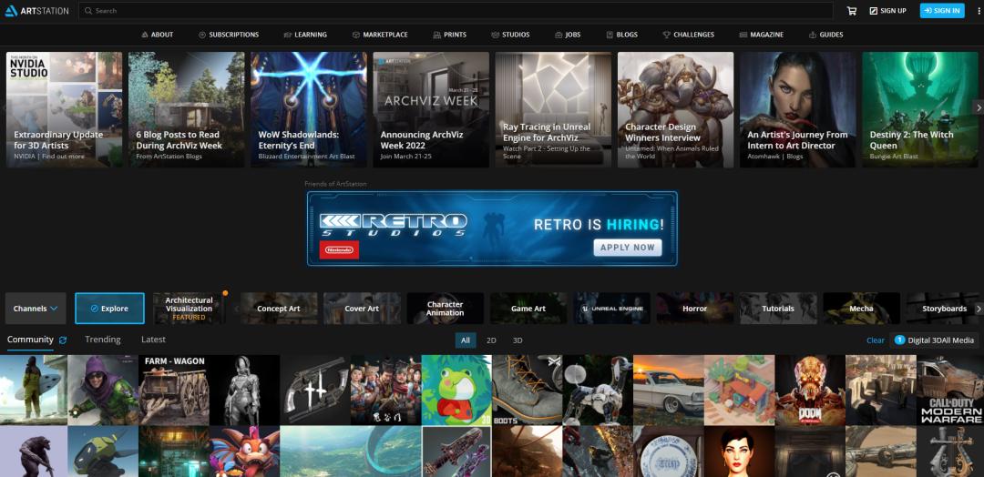 干货分享｜这些超实用的CG网站，每一个都值得收藏！