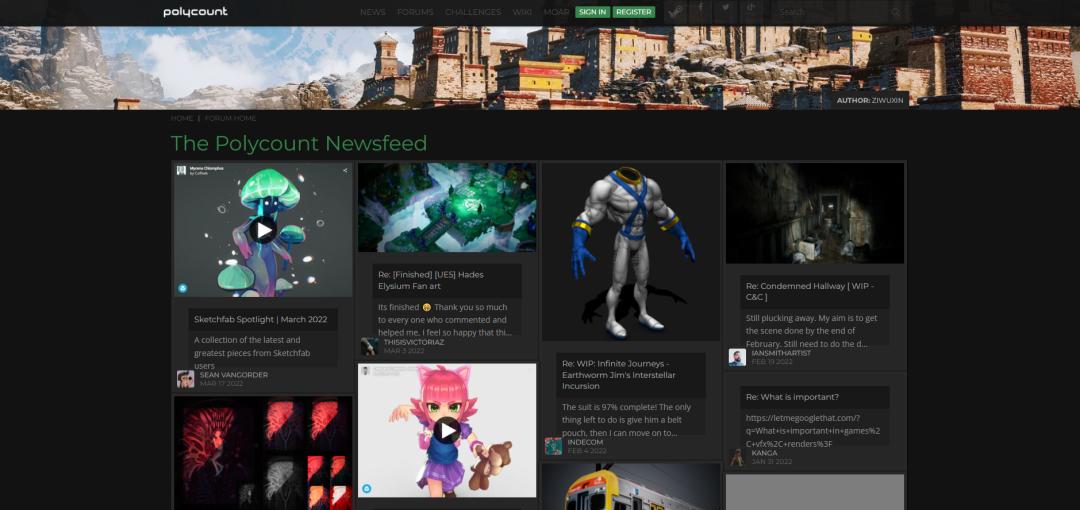 干货分享|这些超实用的CG网站,每一个都值得收藏!(图9) 下载cg模型网收费模型_Artstation网站介绍_CG网站推荐