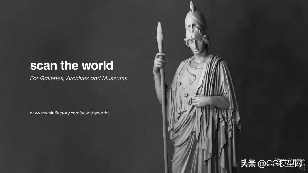 1万8千个博物馆雕塑免费下载，可3D打印的开源模型