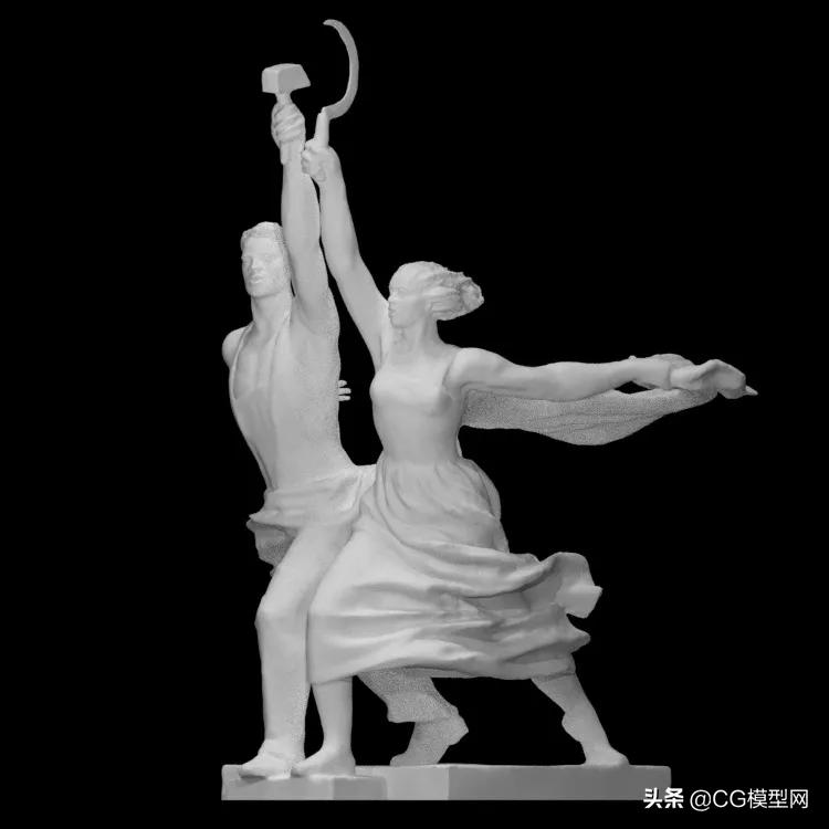 1万8千个博物馆雕塑免费下载,可3D打印的开源模型(图12) 三维扫描艺术品_下载cg模型网收费模型_开源博物馆